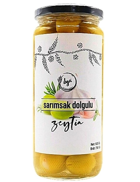 Sarımsak%20Dolgulu%20Yeşil%20Zeytin%20500%20Gr