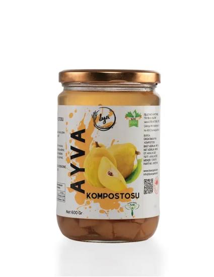 Ege Topraklarının Mahsulü Ayva Kompostosu 600 Gr.