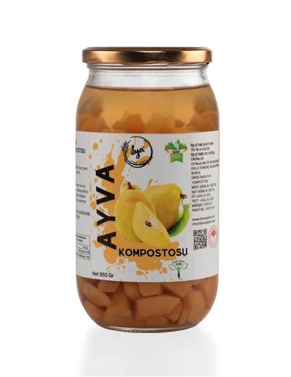 Ege Topraklarının Mahsulü Ayva Kompostosu 950 Gr.