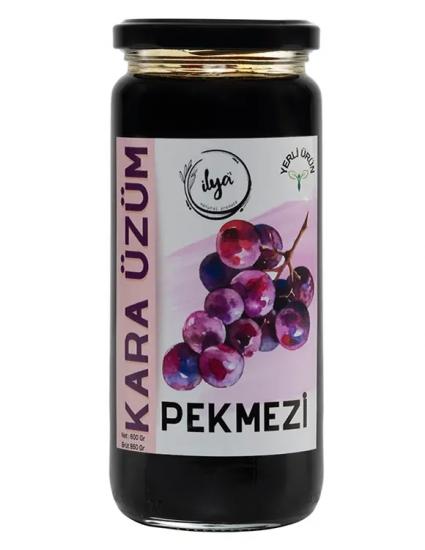 Şekersiz Kara Üzüm Pekmezi 600 Ml.