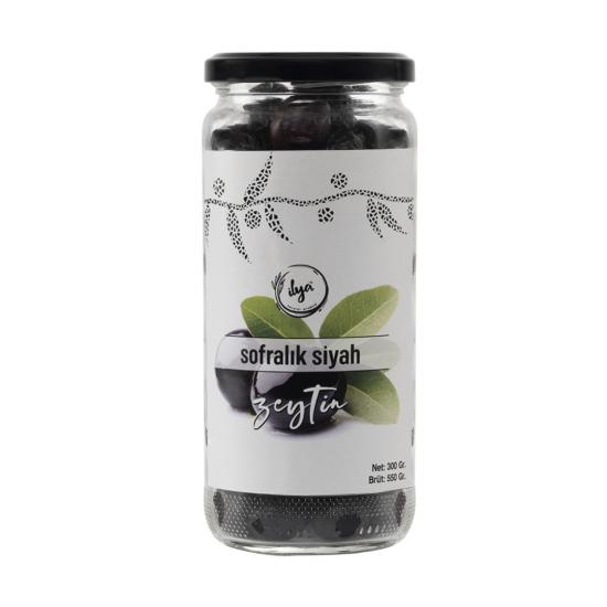 Sofralık Siyah Zeytin  Akhisar  1000 Gr.