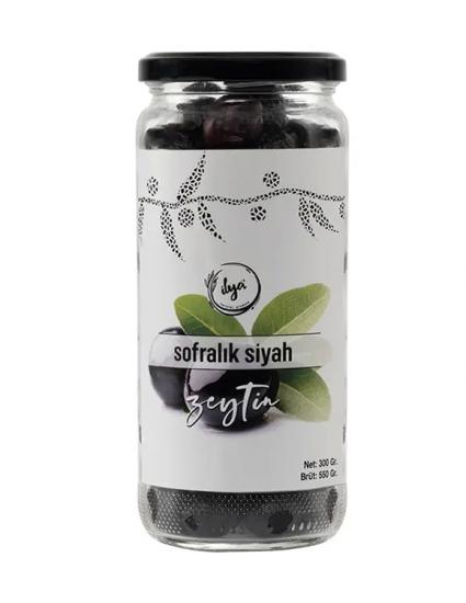 Sofralık Siyah Zeytin  Akhisar  300 Gr.