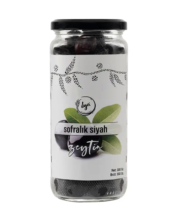 Sofralık%20Siyah%20Zeytin%20%20Akhisar%20%20300%20Gr.